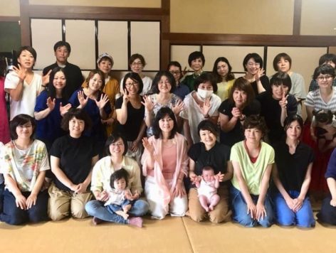 可能性開花ママピスト®達主催のイベントで胎内退行ワークショップを開催しました。